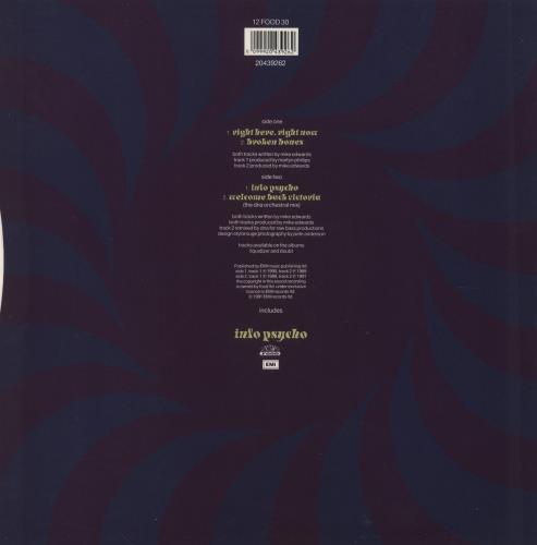 Jesus Jones Right Here Right Now 12" vinyl single (12 inch record / Maxi-single) UK JEJ12RI825249