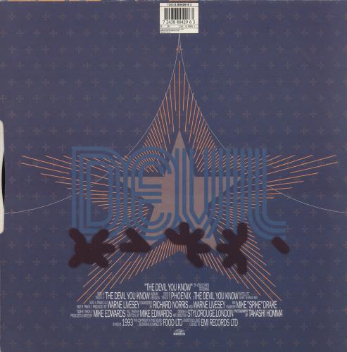 Jesus Jones The Devil You Know 12" vinyl single (12 inch record / Maxi-single) UK JEJ12TH646331