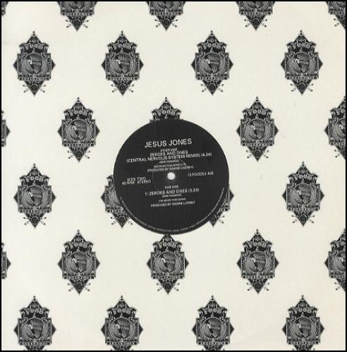 Jesus Jones Zeroes & Ones 12" vinyl single (12 inch record / Maxi-single) UK JEJ12ZE44105