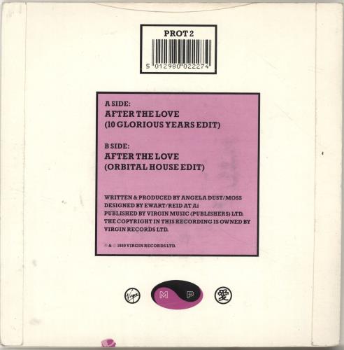 Jesus Loves You After The Love 7" vinyl single (7 inch record / 45) UK JLY07AF34256