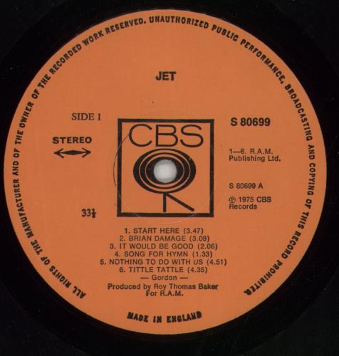 Jet (UK) Jet vinyl LP album (LP record) UK KUULPJE589562