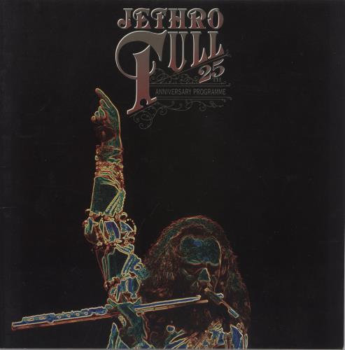 Jethro Tull 25th Anniversary - Tour Programme tour programme UK TULTRTH892336
