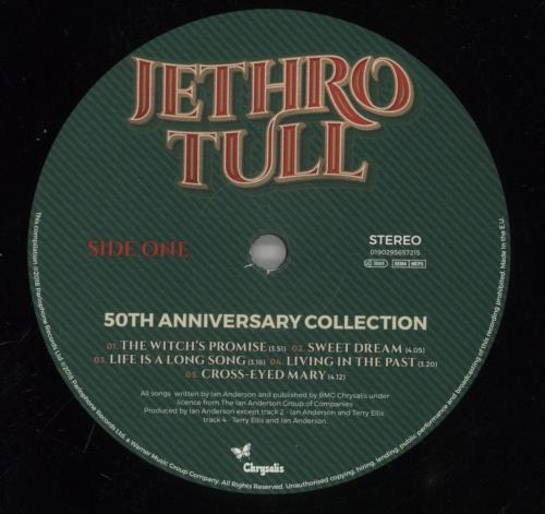 Jethro Tull 50th Anniversary Collection vinyl LP album (LP record) UK TULLPTH862562