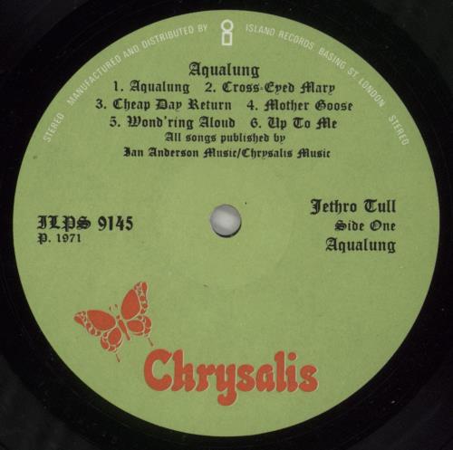 Jethro Tull Aqualung - 1st - Complete - VG Sleeve vinyl LP album (LP record) UK TULLPAQ865799
