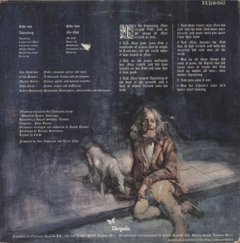 Jethro Tull Aqualung - 1st - Complete - VG Sleeve vinyl LP album (LP record) UK TULLPAQ865799