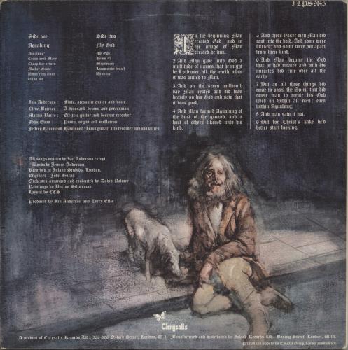 Jethro Tull Aqualung - 1st - Complete vinyl LP album (LP record) UK TULLPAQ141724