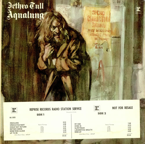 Jethro Tull Aqualung - 1st - EX vinyl LP album (LP record) US TULLPAQ486915