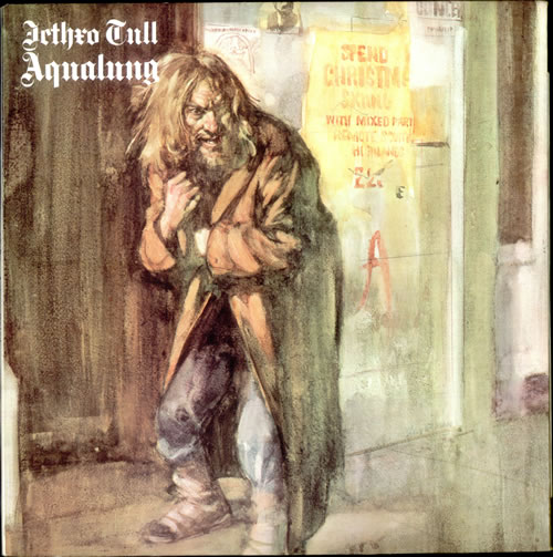 Jethro Tull Aqualung - 1st vinyl LP album (LP record) UK TULLPAQ512165