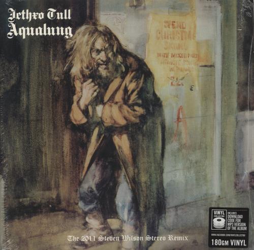 Jethro Tull Aqualung - 2011 Steven Wilson Mix - 180gm Green Vinyl vinyl LP album (LP record) UK TULLPAQ879342