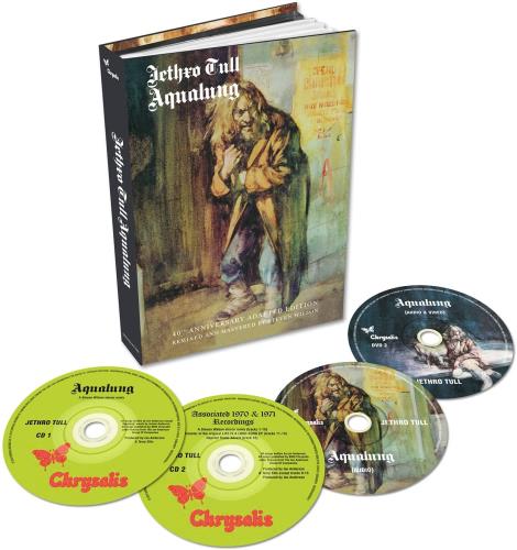 Jethro Tull Aqualung - 40th Anniversary Adapted Edition - Sealed 4-CD album set UK TUL4CAQ652376
