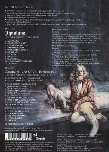 Jethro Tull Aqualung - 40th Anniversary Adapted Edition - Sealed 4-CD album set UK TUL4CAQ652376