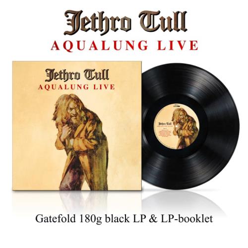 Jethro Tull Aqualung Live - 180 Gram Vinyl - Sealed vinyl LP album (LP record) UK TULLPAQ879396