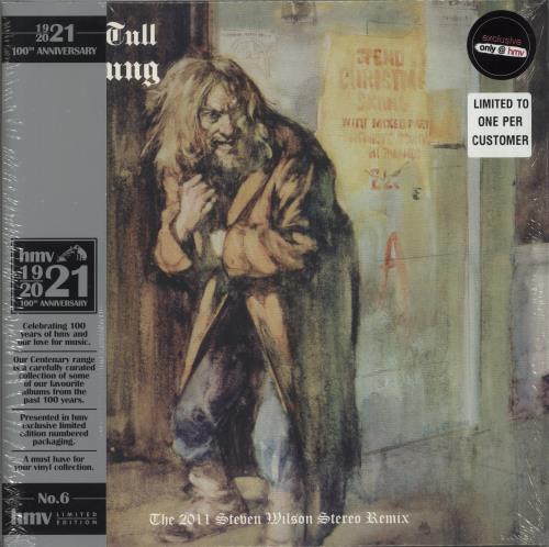 Jethro Tull Aqualung: HMV Centenary - Clear Vinyl vinyl LP album (LP record) UK TULLPAQ879340