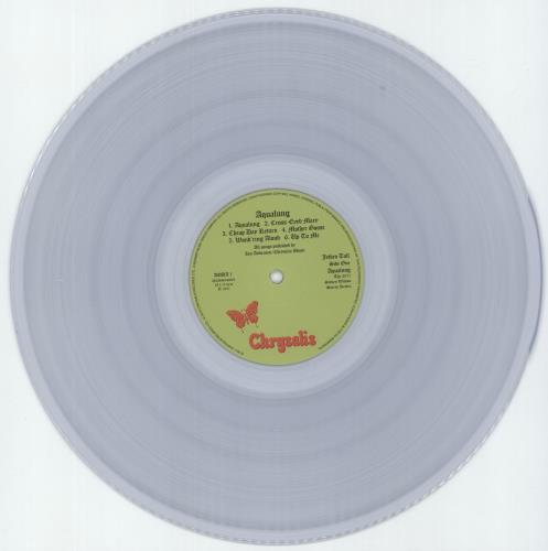 Jethro Tull Aqualung: HMV Centenary - Clear Vinyl vinyl LP album (LP record) UK TULLPAQ879340