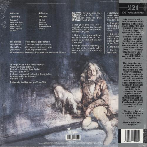 Jethro Tull Aqualung: HMV Centenary - Clear Vinyl vinyl LP album (LP record) UK TULLPAQ879340