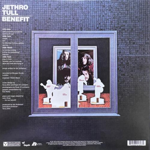 Jethro Tull Benefit - Analogue Productions 180 Gram 45RPM - Sealed 2-LP vinyl record set (Double LP Album) US TUL2LBE864821
