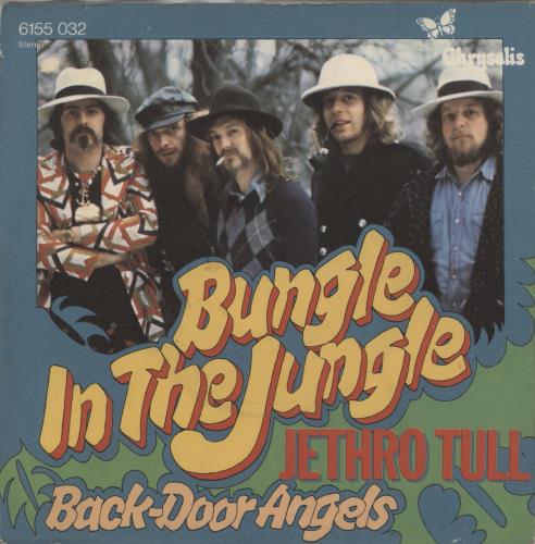 Jethro Tull Bungle In The Jungle 7" vinyl single (7 inch record / 45) German TUL07BU789057