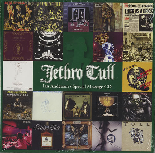 Jethro Tull Ian Anderson/ Special Message CD - Sealed CD album (CDLP) Japanese TULCDIA457925