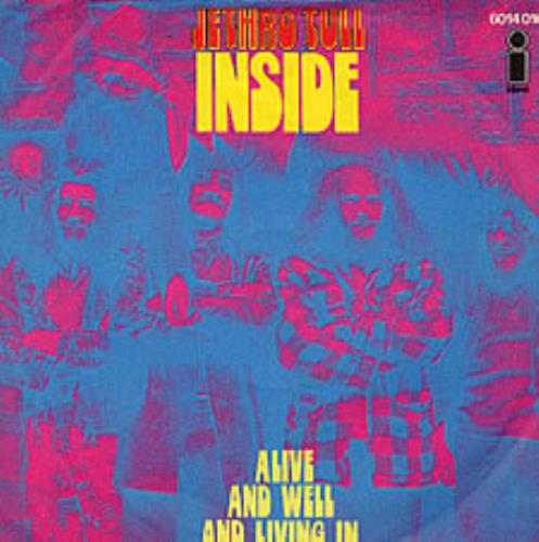 Jethro Tull Inside 7" vinyl single (7 inch record / 45) German TUL07IN113316