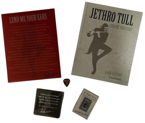 Jethro Tull Lend Me Your Ears Boxset book UK TULBKLE881922