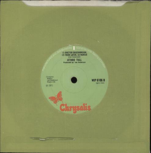 Jethro Tull Life Is A Long Song EP - Solid 7" vinyl single (7 inch record / 45) UK TUL07LI554939