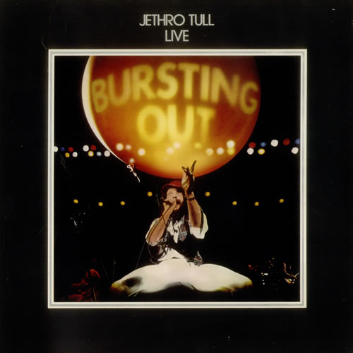 Jethro Tull Live - Bursting Out (White Label -Side 3) 2-LP vinyl record set (Double LP Album) UK TUL2LLI544930