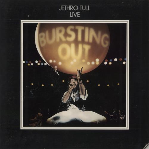 Jethro Tull Live - Bursting Out - EX 2-LP vinyl record set (Double LP Album) US TUL2LLI717669