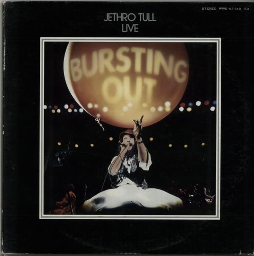 Jethro Tull Live - Bursting Out 2-LP vinyl record set (Double LP Album) Japanese TUL2LLI217417