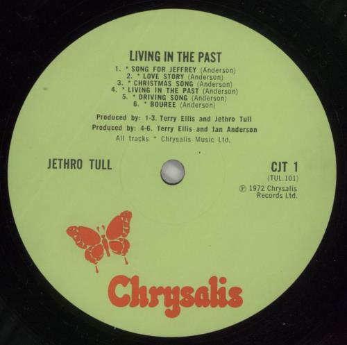 Jethro Tull Living In The Past - 1st 2-LP vinyl record set (Double LP Album) UK TUL2LLI131222