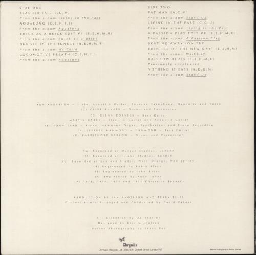 Jethro Tull M.U. - Complete vinyl LP album (LP record) UK TULLPMU500048