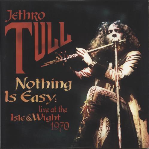 Jethro Tull Nothing Is Easy: Live At Isle Of Wight '70 - RSD13 - Orange & Brown Vinyl 2-LP vinyl record set (Double LP Album) UK TUL2LNO875951