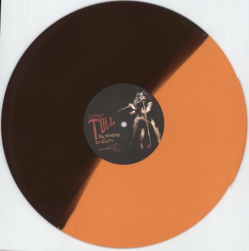 Jethro Tull Nothing Is Easy: Live At Isle Of Wight '70 - RSD13 - Orange & Brown Vinyl 2-LP vinyl record set (Double LP Album) UK TUL2LNO875951