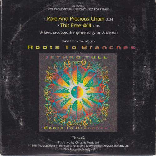 Jethro Tull Rare And Precious Chain CD single (CD5 / 5") UK TULC5RA52824
