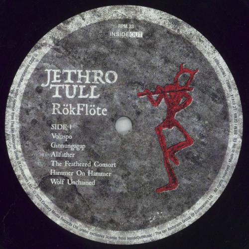 Jethro Tull RokFlote - 180 Gram Vinyl vinyl LP album (LP record) UK TULLPRO828064
