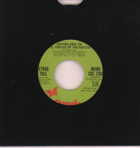 Jethro Tull Skating Away 7" vinyl single (7 inch record / 45) US TUL07SK651432