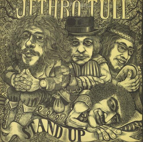 Jethro Tull Stand Up - 1st vinyl LP album (LP record) French TULLPST320620