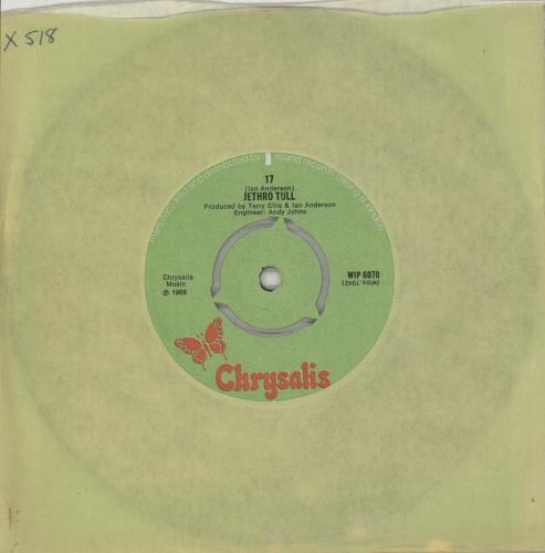 Jethro Tull Sweet Dream - 3pr 7" vinyl single (7 inch record / 45) UK TUL07SW606628