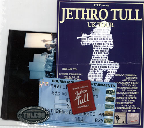 Jethro Tull Tasty Tull Tour Trophies memorabilia UK TULMMTA569920