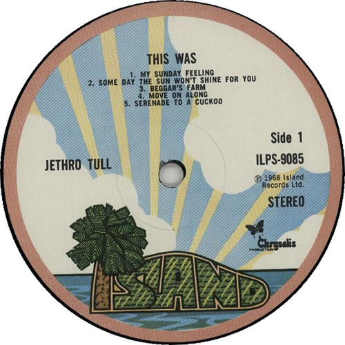 Jethro Tull This Was - 5th vinyl LP album (LP record) UK TULLPTH210920