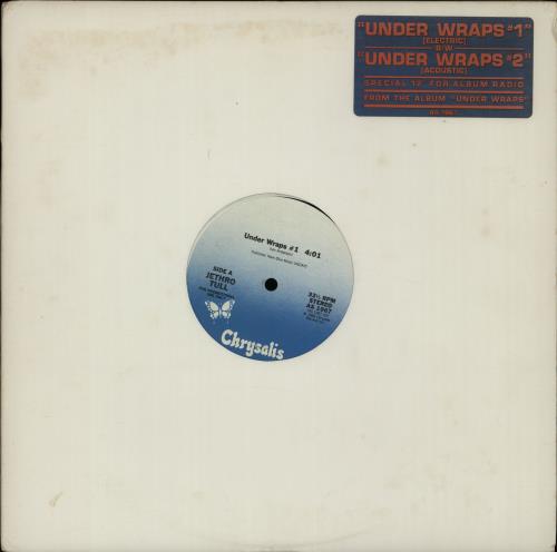 Jethro Tull Under Wraps 12" vinyl single (12 inch record / Maxi-single) US TUL12UN78234