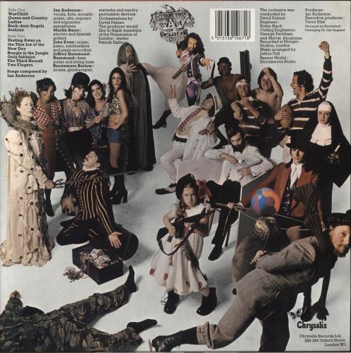 Jethro Tull War Child vinyl LP album (LP record) UK TULLPWA859676