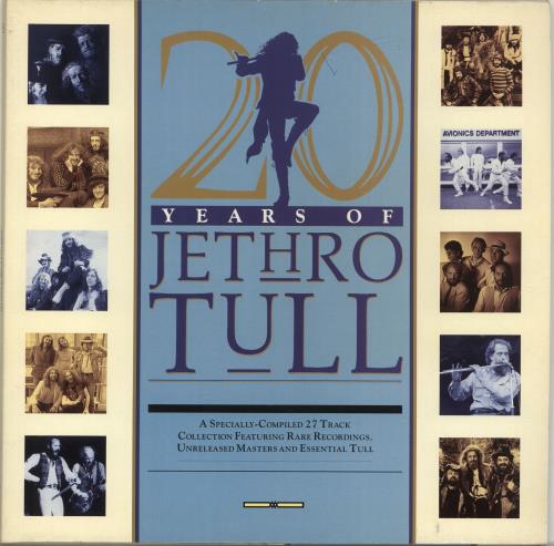 Jethro Tull 20 Years Of Jethro Tull 2-LP vinyl record set (Double Album) UK TUL2LYE186850