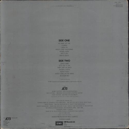 Jets Jets vinyl LP album (LP record) UK KU-LPJE494732