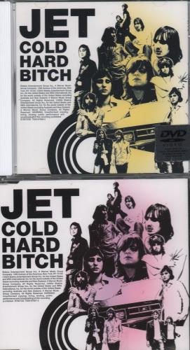 Jet Cold Hard Bitch CD/DVD single set UK J/TSDCO299819