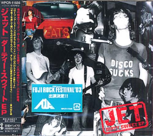 Jet Dirty Sweet EP CD single (CD5 / 5") Japanese J/TC5DI338533