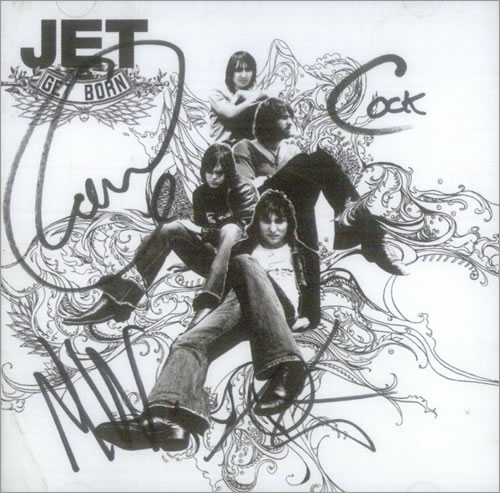 Jet Get Born - Autographed memorabilia US J/TMMGE537753