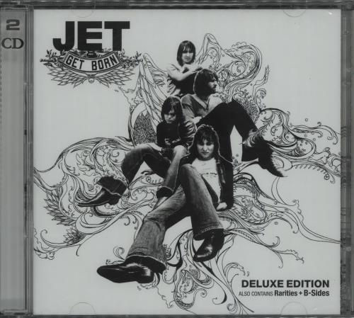 Jet Get Born 2 CD album set (Double CD) UK J/T2CGE682385