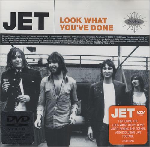 Jet Look What You Ve Done Uk Dvd Single 413210