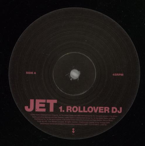 Jet Rollover DJ 12" vinyl single (12 inch record / Maxi-single) UK J/T12RO262313