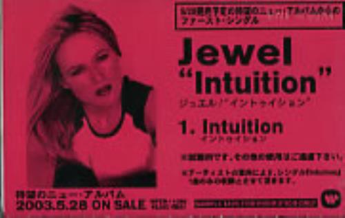 Jewel Intuition cassette single Japanese JEWCSIN282142